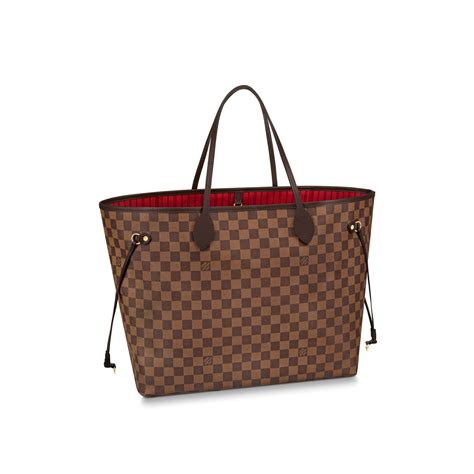 louis vuitton damier eben|louis vuitton neverfull tote.